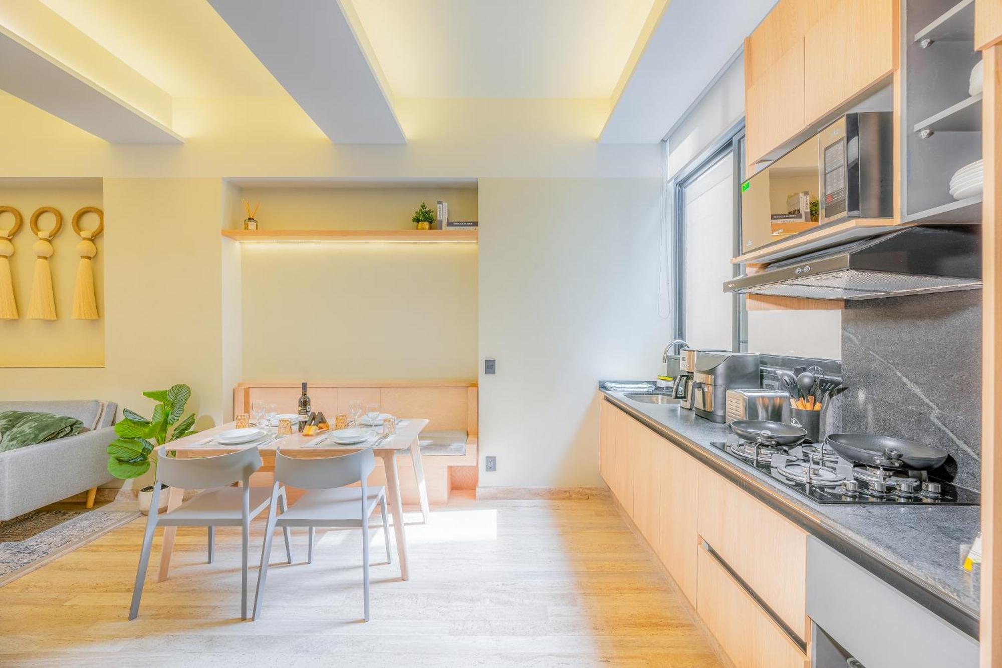 Capitalia - Luxury Apartments - Homero Mexico City Ngoại thất bức ảnh