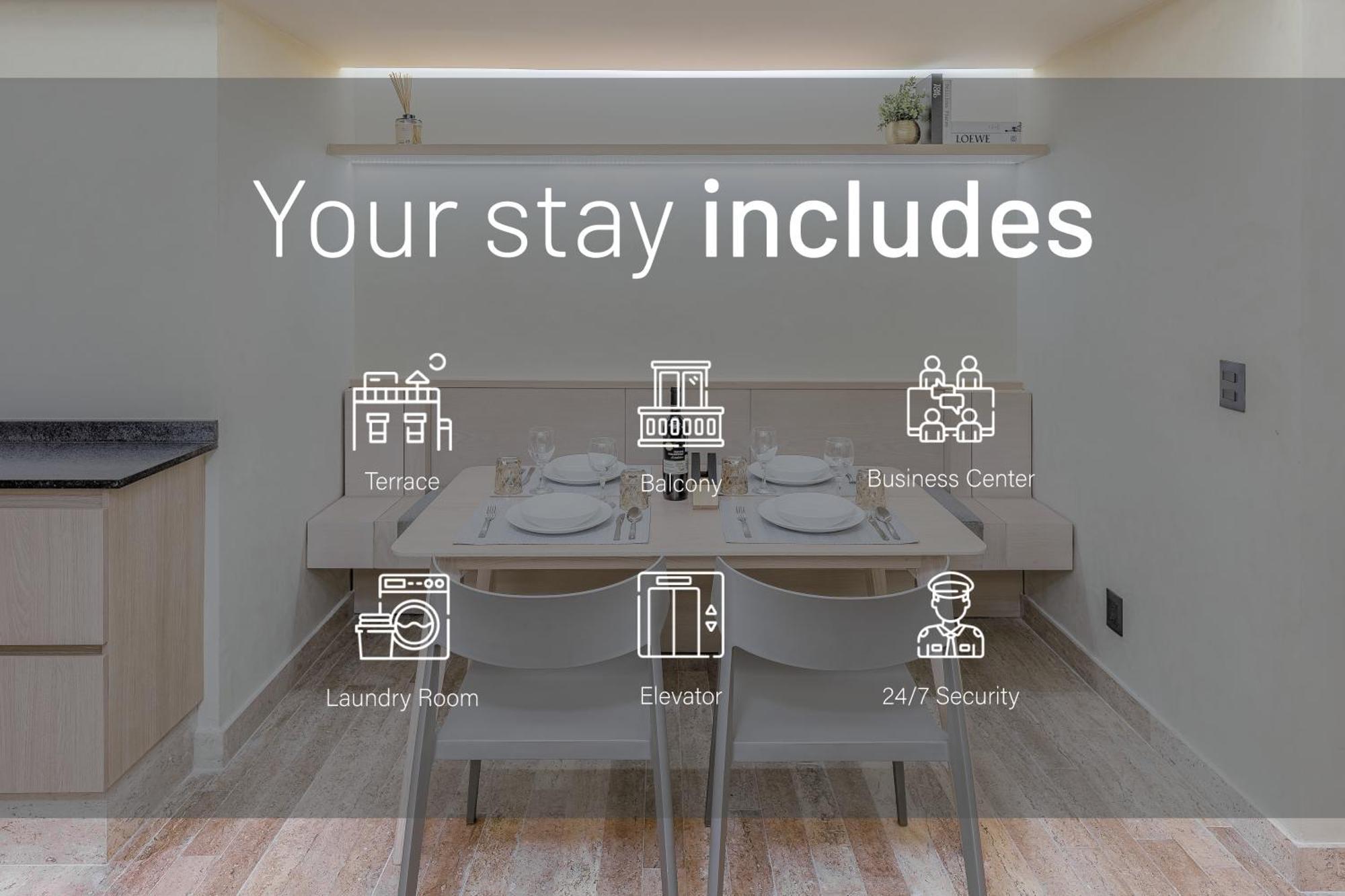 Capitalia - Luxury Apartments - Homero Mexico City Phòng bức ảnh