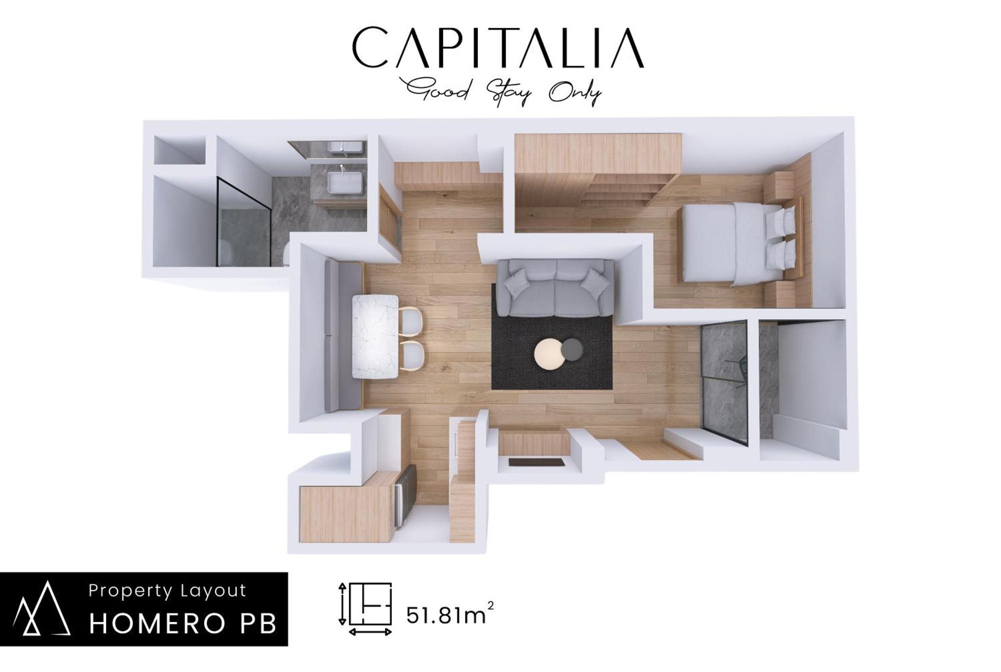 Capitalia - Luxury Apartments - Homero Mexico City Phòng bức ảnh
