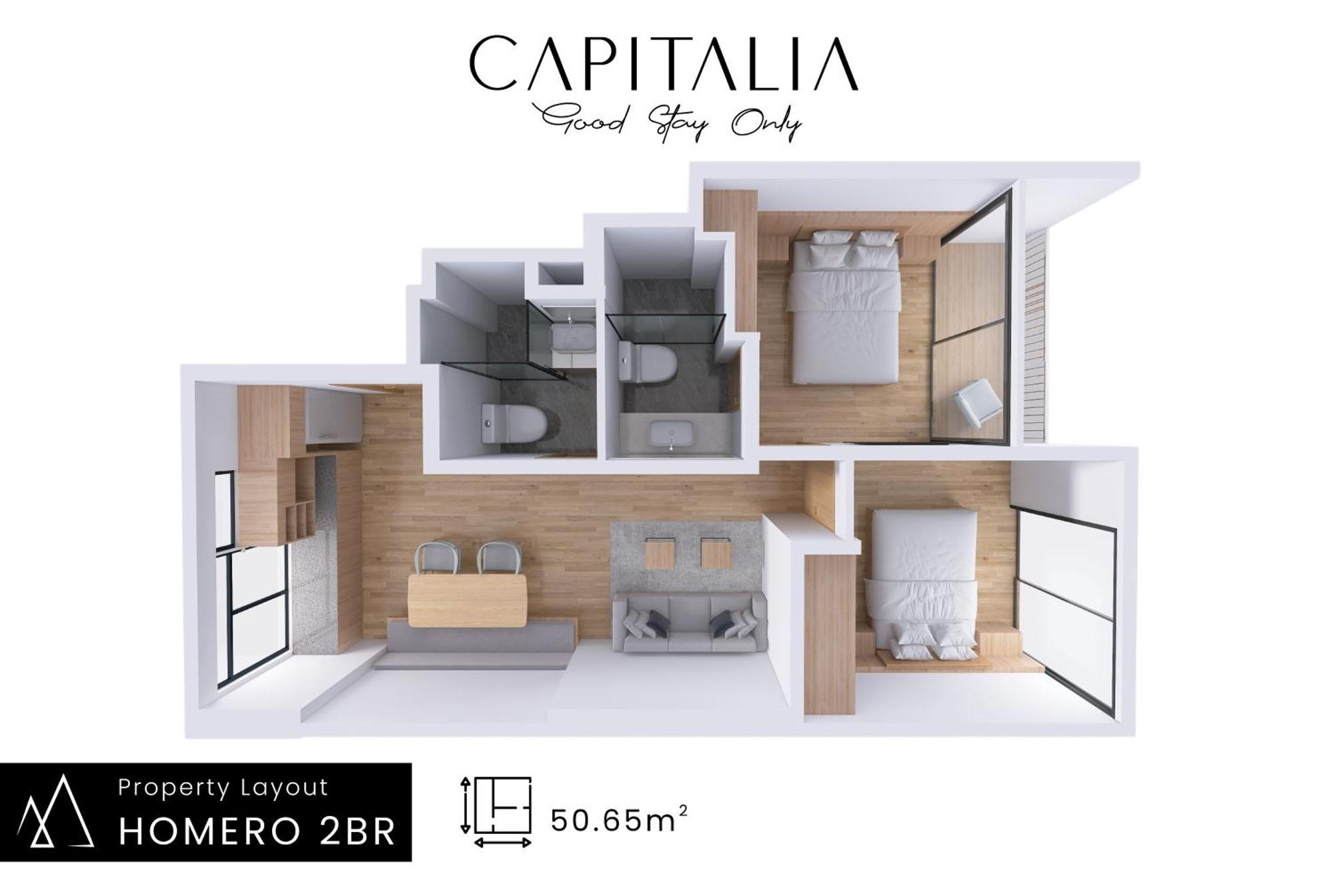 Capitalia - Luxury Apartments - Homero Mexico City Phòng bức ảnh