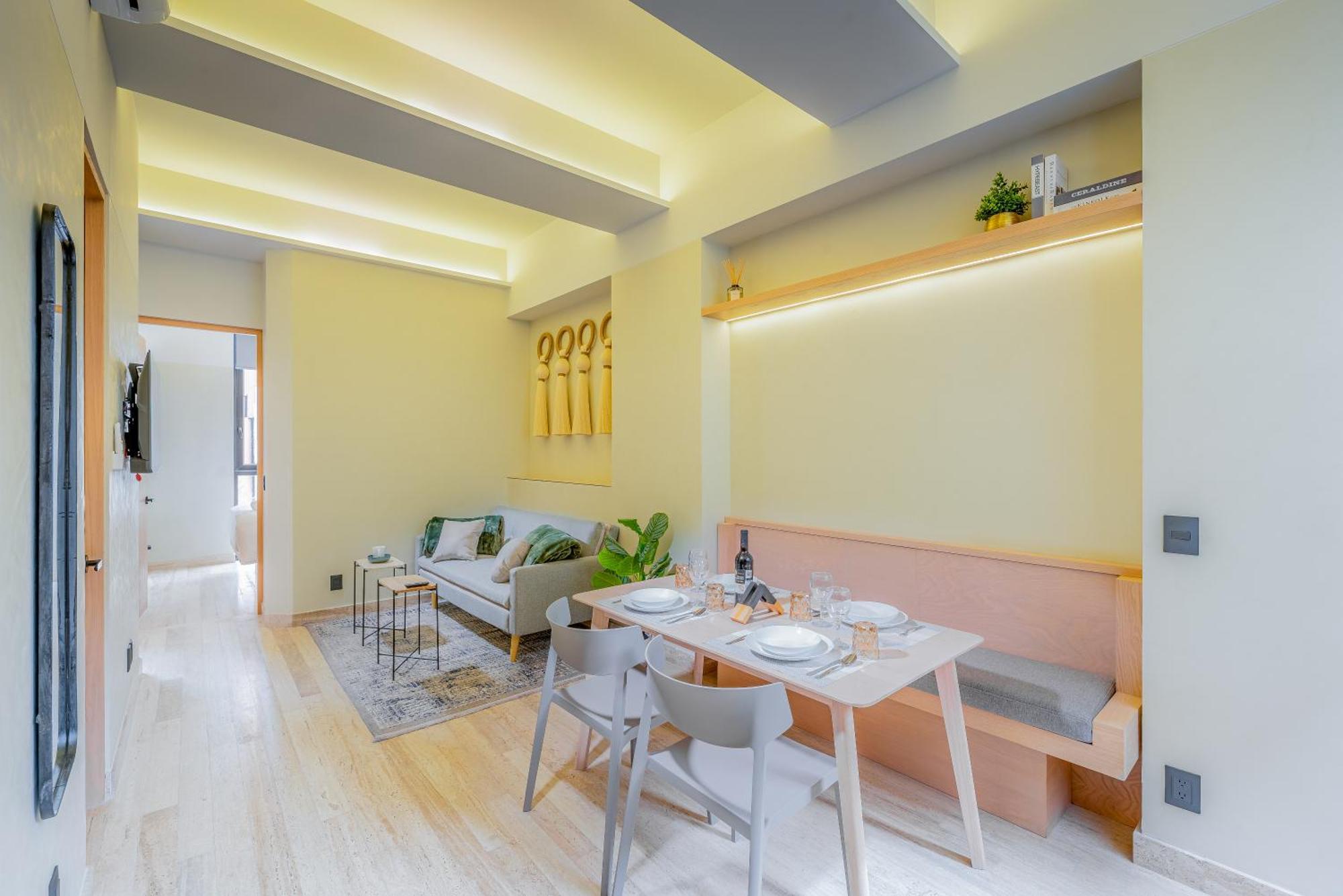 Capitalia - Luxury Apartments - Homero Mexico City Ngoại thất bức ảnh