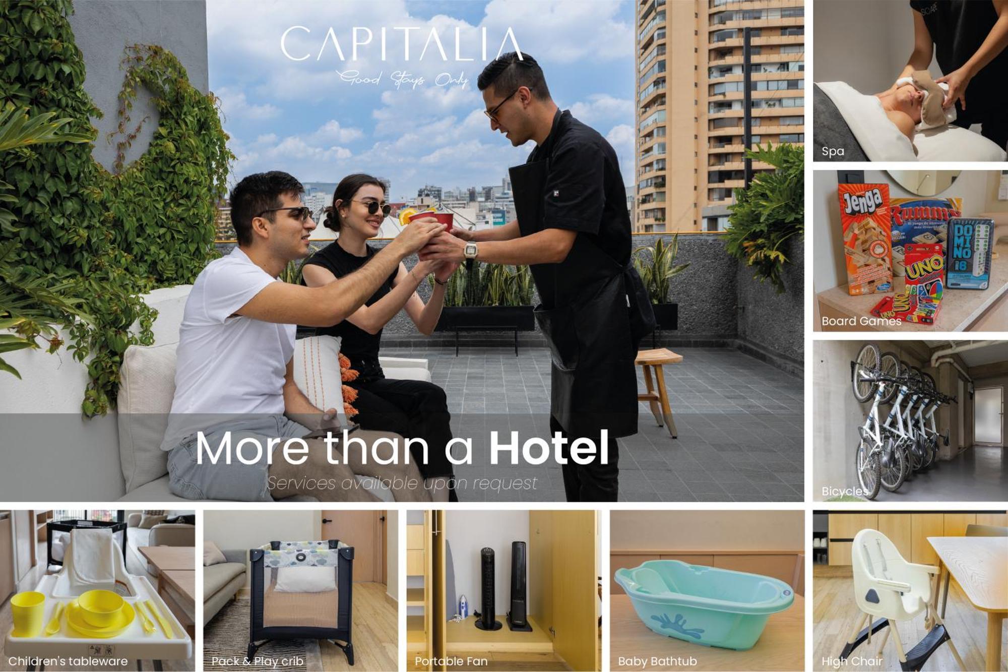 Capitalia - Luxury Apartments - Homero Mexico City Phòng bức ảnh